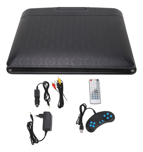 Reproductor De Dvd Portátil 1080p, 7 Pulgadas, Pantalla Gira