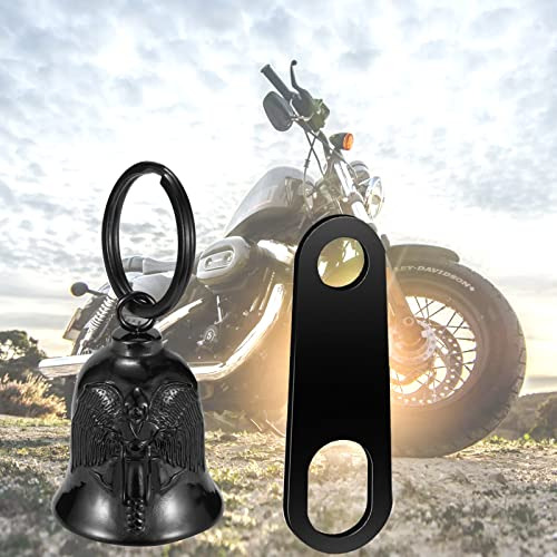 Llavero Colgante Campana Angel Guardian Acero Inoxidable