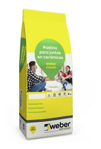 Imagen 1 de 5 de Pastina Weber Classic Hueso 2 Kg