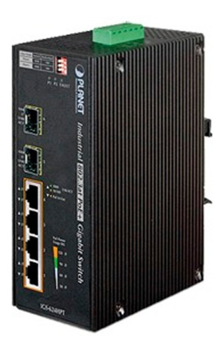 Switch Industrial De 4 Puertos Highpoe 1000t
