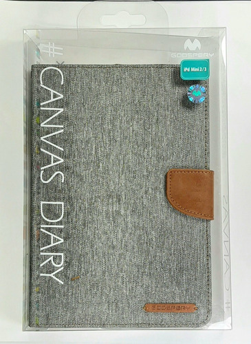Funda iPad Mini 2/3 Mercury Goospery Canvas Diary