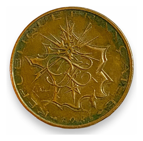 Moneda De Francia De 10 Francos Año 1980 (Usado)