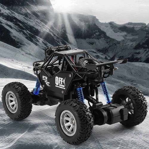 Todo Terreno Rc Control Remoto Recargable Carro Con 3 Luces