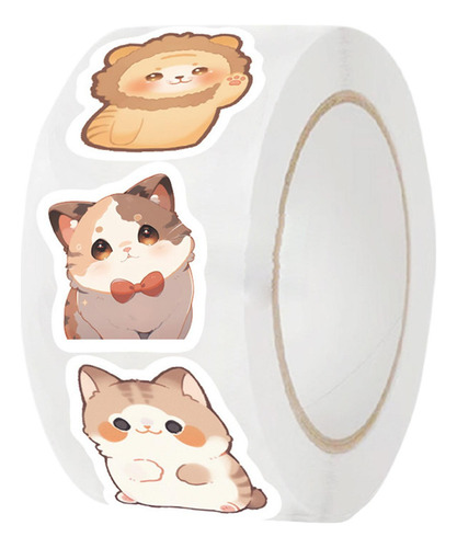 Rollos De Pegatinas De Dibujos Animados Pegatinas De Estímul