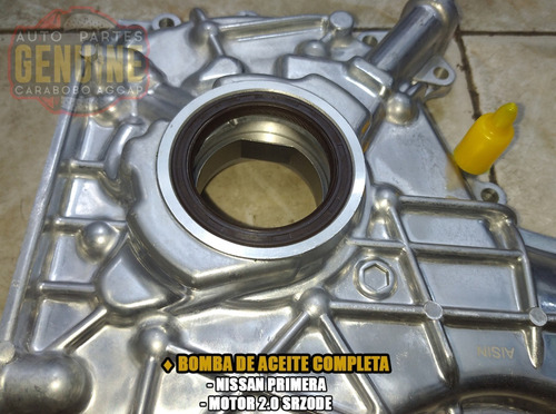 Bomba De Aceite Nissan Primera Motor 2.0 Srz0de