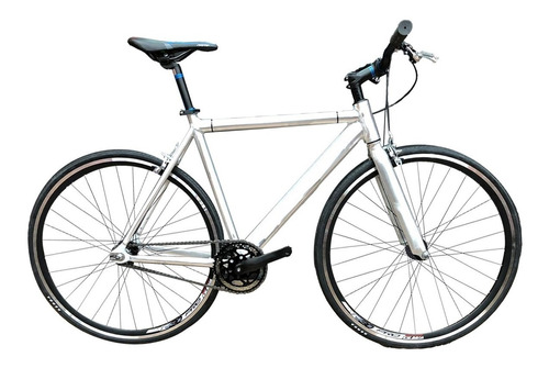 Bicicleta Fixed Aluminio Rin 700 Frenos Ultra Liviana