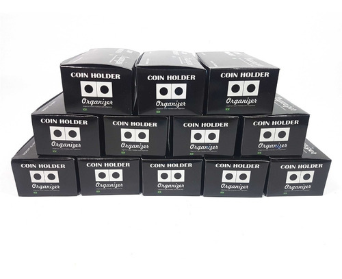 Coin Holder 600 Unidades (12 Caixas De 50un) Várias Medidas