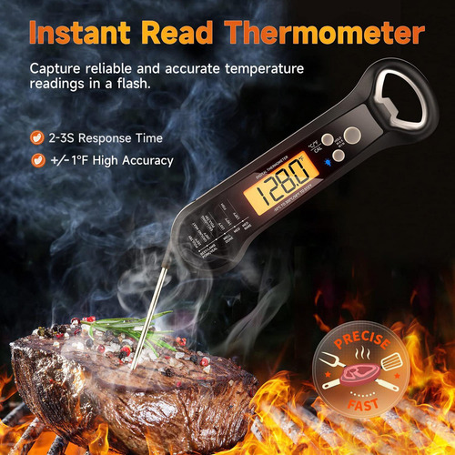 Medidor De Temperatura De La Carne Medidor Digital De Temper
