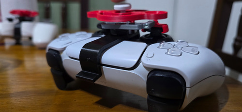 Mini Volante 3d Para Joystick Playstation 5 Rojo (Usado)