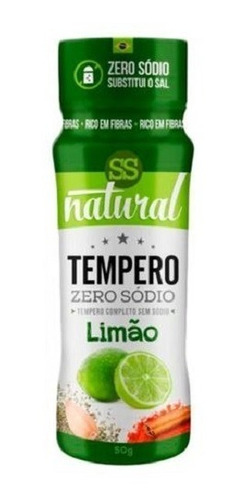 Imagem 1 de 1 de Tempero Zero Sódio 50g - Ss Natural (sabores)