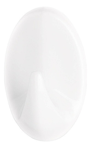 Percha Gancho Autoadhesivo Blanco Oval Permanente Tesa 2u