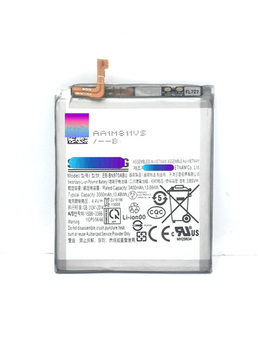 Batería Para Samsung Galaxy Note 10 Eb-bn970abu