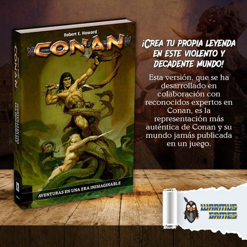 Conan El Juego De Rol En Español - Holocubierta
