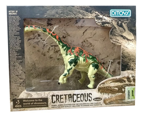 Imagen 1 de 1 de Cretaceous Dinosaurios 14 Cm Brontosaurio