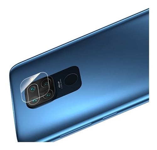 Imagem 3 de 3 de Película De Vidro Lente Câmera Redmi Note 9