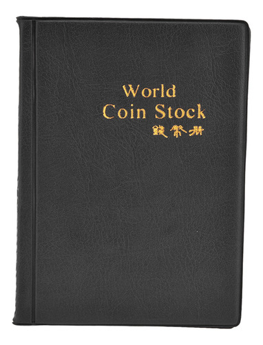 Libro De Colección De Monedas 120 Bolsillos De Pvc Funda De