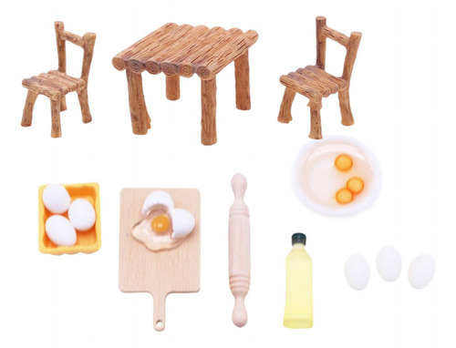 1/12 Casa De Muñecas Utensilios De Cocina Miniatura