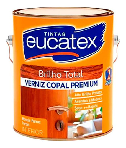 Verniz Eucatex Copal Incolor 3,6gl