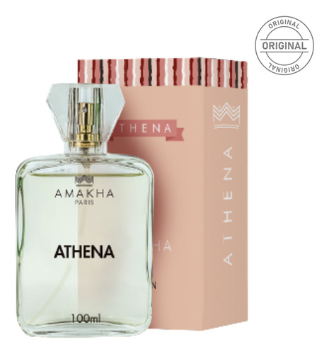 Perfume Athena Amakha Paris 100ml Original Floral Sedutor Mulher