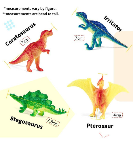 Imagen 3 de 7 de Yarloo Dinosaurio Juguetes Para Jurassic World Niños Regalos