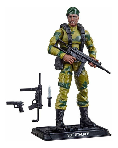Muñeca Hasbro Sergeant Stalker de la colección G.i Joe Retrô