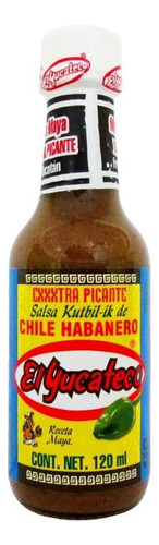 7 Pza Nuevo Salsa Extra Picante El Yucateco Chile Habanero 1