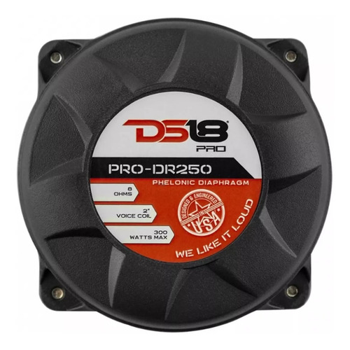 Driver Ds18 Pro-dr 250 150w Rms 8 Ohms - Potencia Woofer