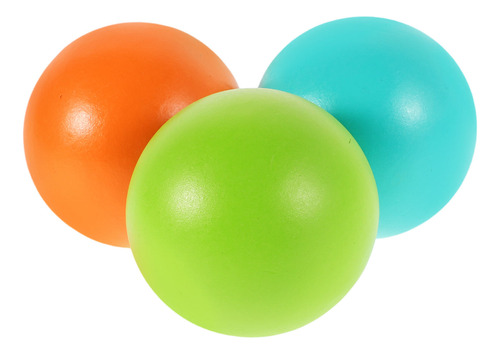 3 Peças De Bolas De Croquet De Madeira, 7 Cm, Substituição D