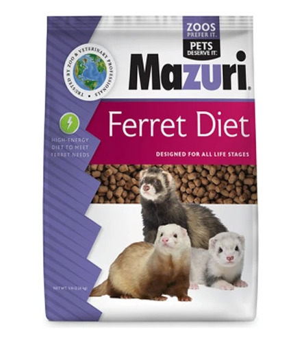 Alimento Huron Mazuri Ferret 2.26kg