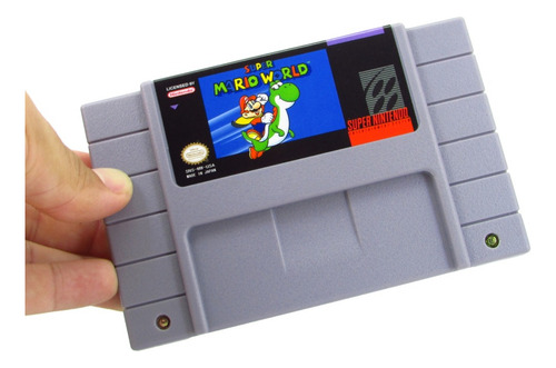 Cartucho Super Nintendo Super Mario World