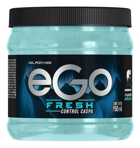 Gel Fijador Ego Fresh Control Caspa 950 Ml
