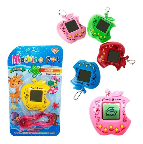 Tamagotchi Mascotas Virtual 168 En 1 Retro Juguete