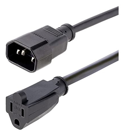 Pack De Cable De Extensin De Poder 1m Para Computadoras