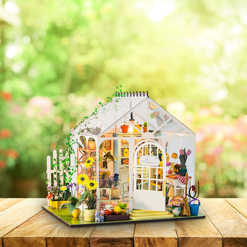 Kits De Casas De Muñecas En Miniatura Para Hacer Tú Mismo