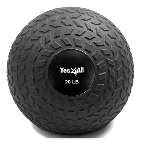 Pelotas De Entrenamiento De Fuerza Y Crossfit - 9 Kg. Negro.