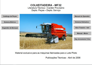 Colheitadeira Mf 2 Mercadolivre Com Br