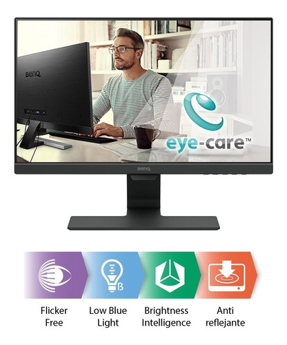 Imagen 8 de 8 de Benq Monitor Led 24 Pulgadas 1080p Gw2480 Bisel Delgado