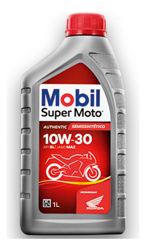 Óleo Motor Mobil Super Moto 10w30 Authentic Original Honda