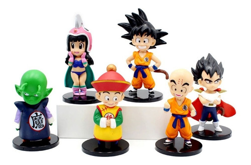 Set Figuras Dragon Ball Clasico X6 10cm