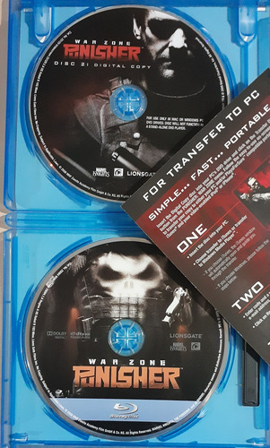 Punisher War Zone ( Zona De Guerra ) - Blu-ray Original (Usado)