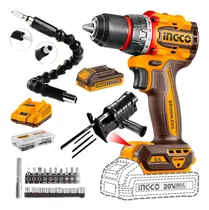 Comprar Taladro Inalámbrico 55nm 20v Brushless+ 21accs + Adaptador