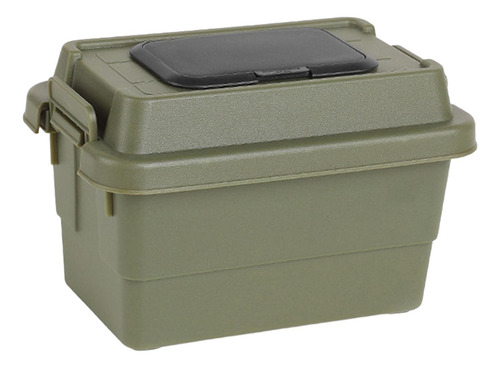 Mini Caja De Almacenamiento Al Aire Libre 1.1l Verde