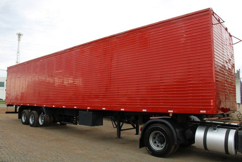Carreta Baú Furgão 30 Paletes - Roda Disco