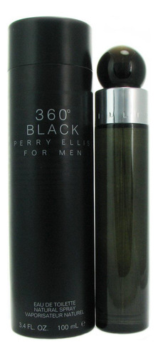 Perfume Perry Ellis 360 Black Edt 100ml Para Homens