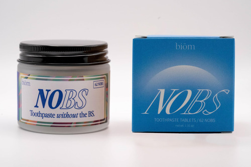Comprimidos De Creme Dental Biöm Nobs Nano Hydroxyapatite 1