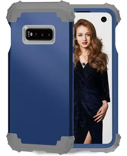 Funda Para Samsung Galaxy S10e - Azul/gris