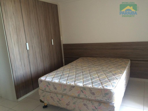 Imagem 8 de 11 de Apartamento Residencial Mobiliado Locação - Cabo Branco - João Pessoa. - Ap0658