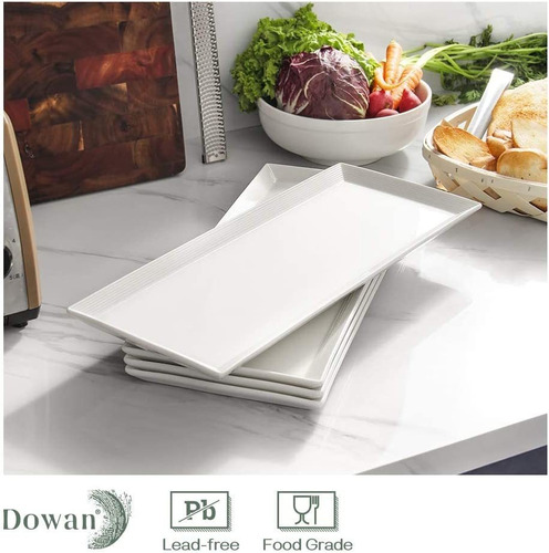 Plato Largo Para Servir, Platos Para Servir De 14.5 Pul...