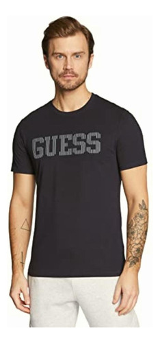 Guess Ermak Cn Tee, Camiseta Hombre, Azul (blue), Xs