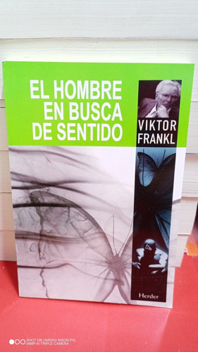 Libro El Hombre En Busca De Sentido. Victor Frankl